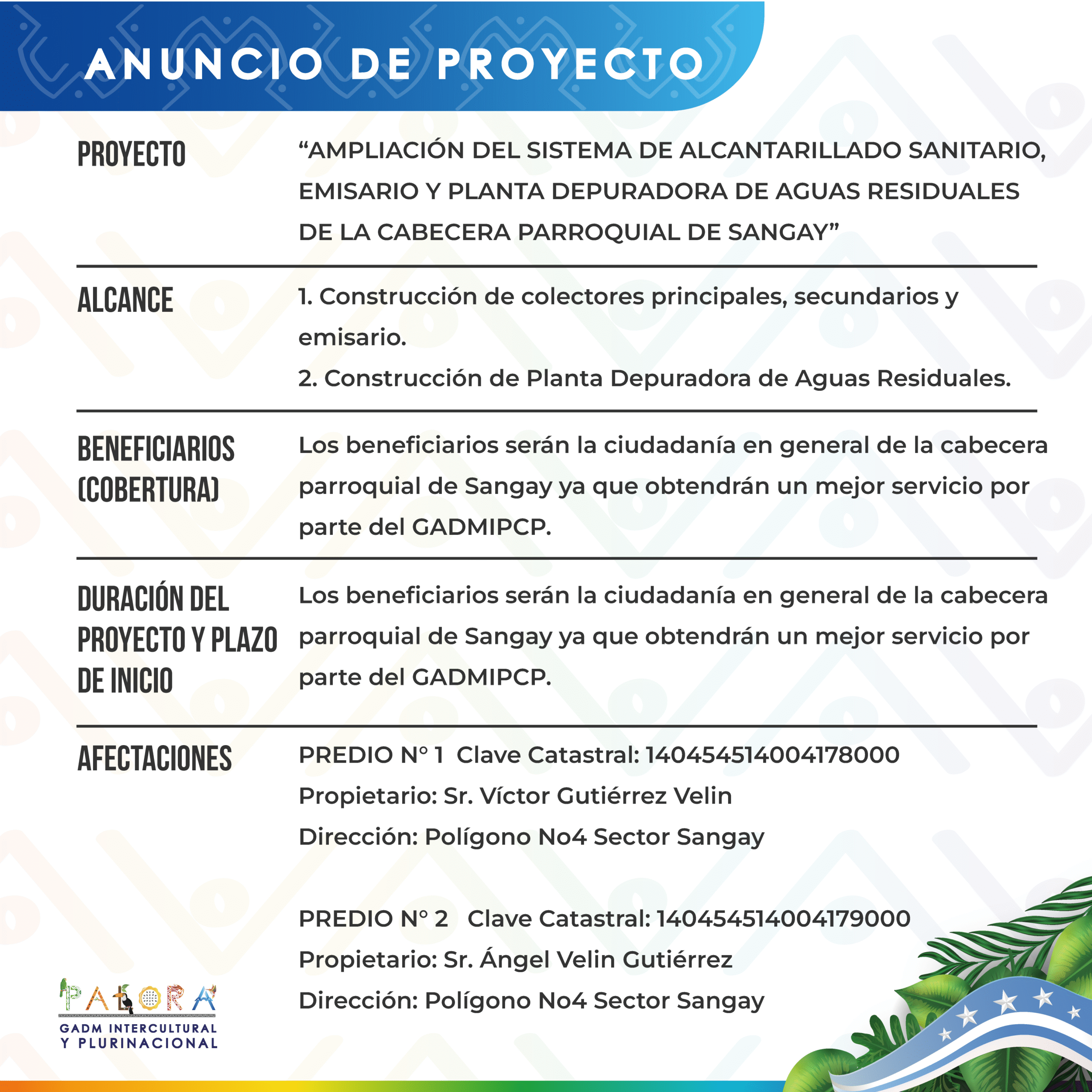comunicado alcantarillado sangay _Mesa de trabajo 1 copia 5